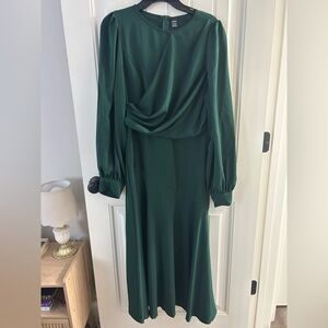 Elegant Green Women's Dress